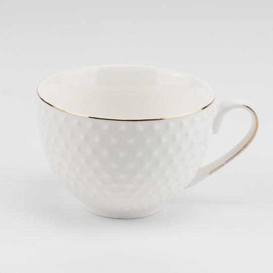 Набор чашек с блюдцами Аристократическая изысканность 230 мл на 6 персон (90916) - фото 3