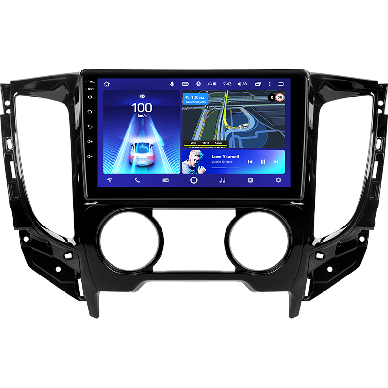 Автомагнитола штатная Teyes для Mitsubishi L200 5 2015-2019 Android CC2-PLUS 4+64G Wi-Fi/4G вариант F1 (1475893084)