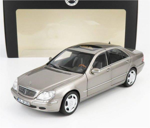 Модель автомобиля 1:18 Mercedes-Benz S600 Long V220 2000-2005 Cubanite Silver (B66040660)