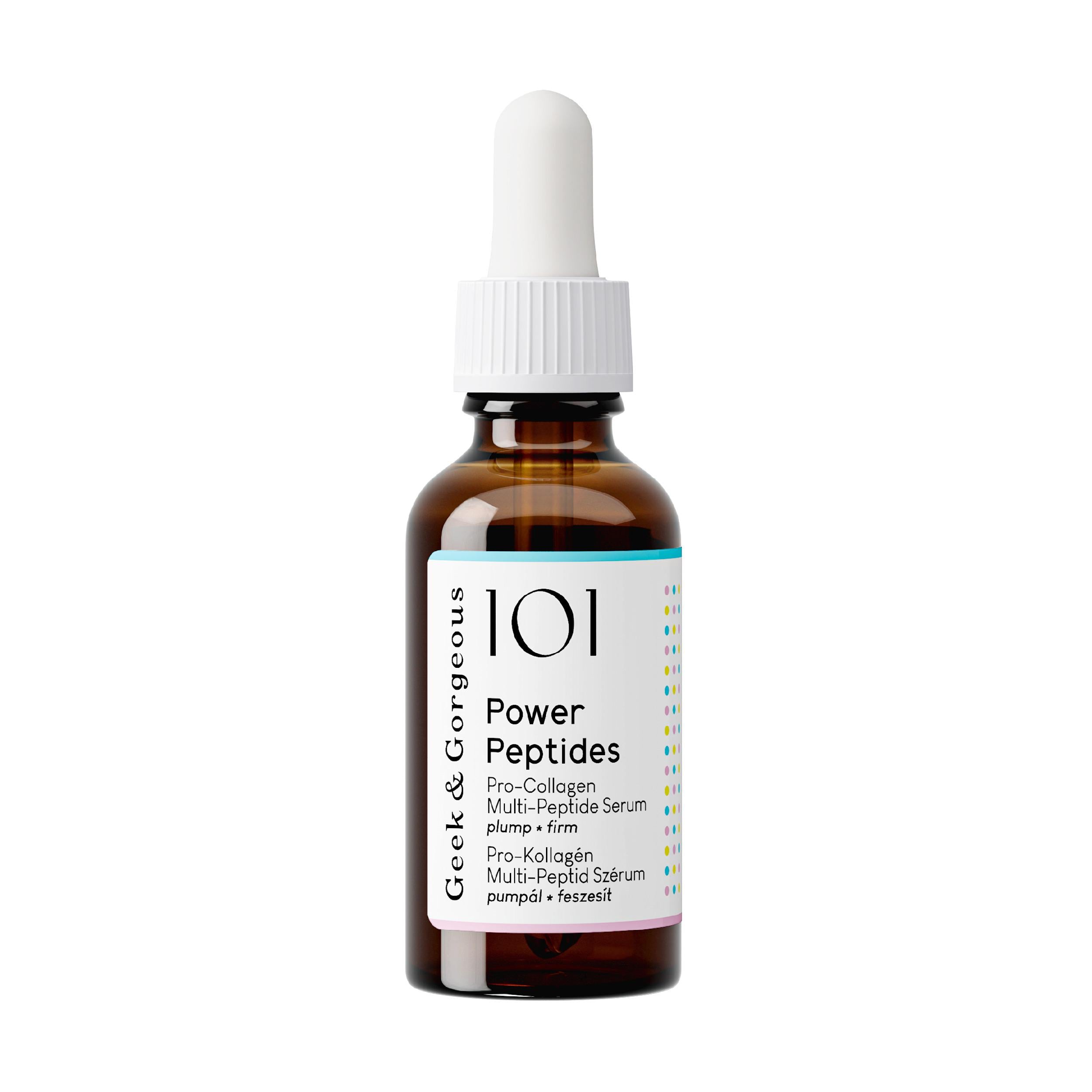 Сыворотка с пептидами Geek & Gorgeous Power Peptides 30 мл Сыворотка с пептидами Geek & Gorgeous Power Peptides 30 мл