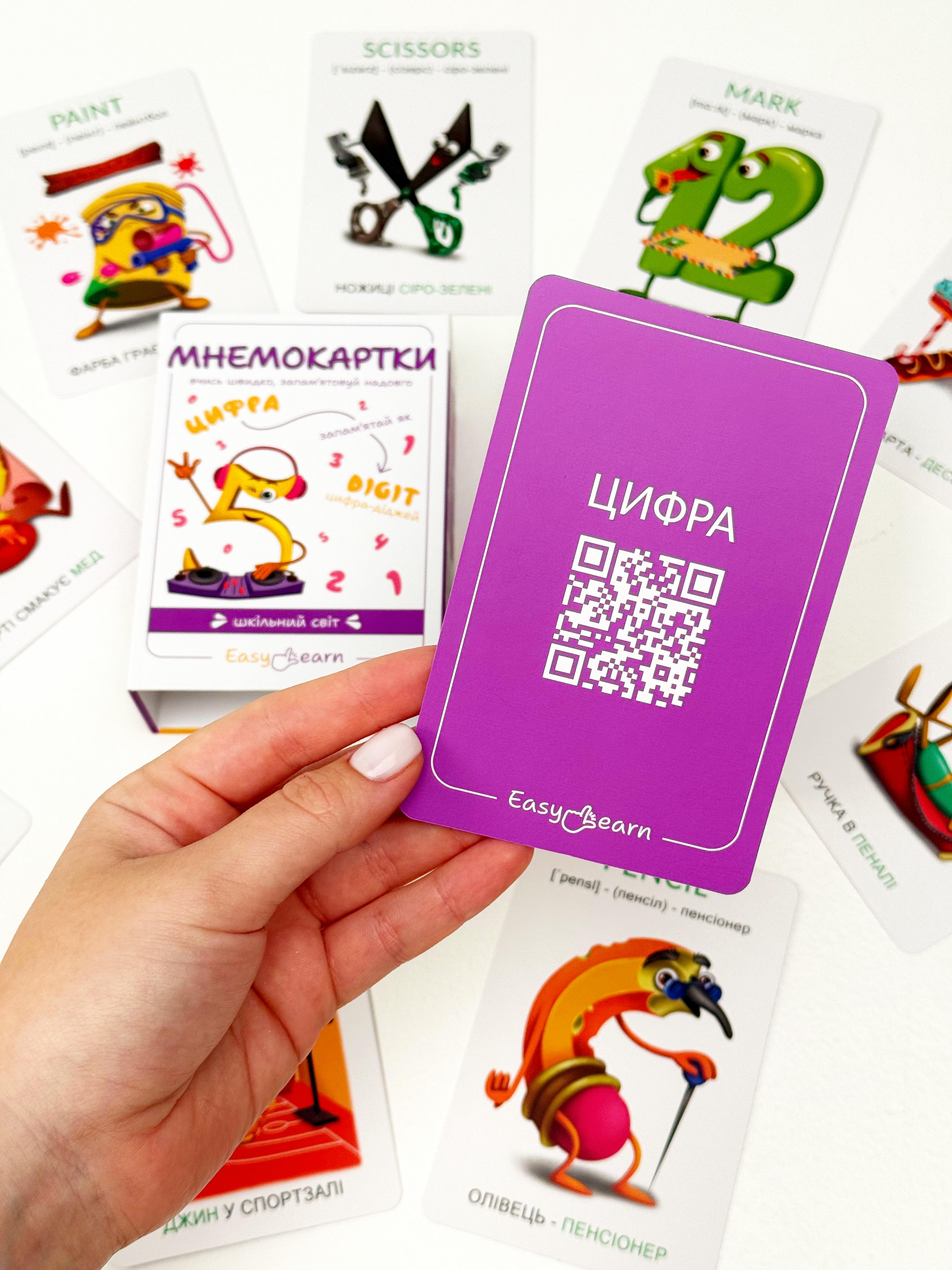 Мнемокарты EasyLearn Выпуск 4 Школьный мир (EL-SW1) - фото 20 Мнемокарты EasyLearn Выпуск 4 Школьный мир (EL-SW1) - фото 20