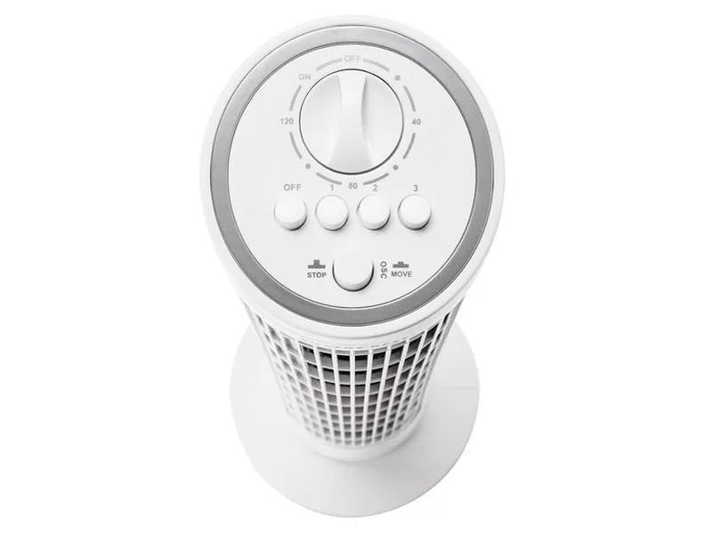 Вентилятор башенный Silver Crest STV 45 Вт D3 220В White - фото 3 Вентилятор башенный Silver Crest STV 45 Вт D3 220В White - фото 3