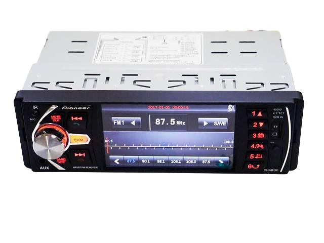 Автомагнитола Pioneer 4020BT MP5 USB/microSD/FM/AUX с Bluetooth и GPS 4x50 Вт
