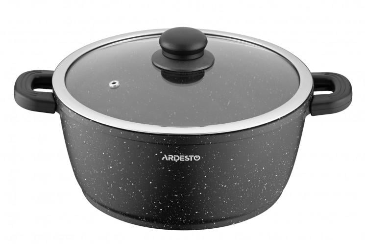 Каструля Ardesto AR2424GE Gemini Anzio алюмінієва 4,4 л 24 см (2206325494)