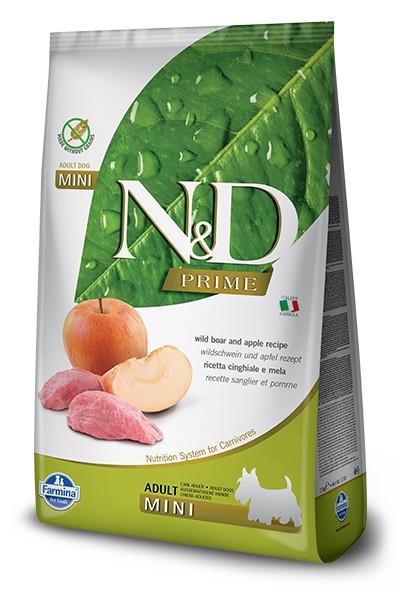 Корм сухой беззерновой для собак Farminа Dog Boar & Apple Mini 2,5 кг (6038137)