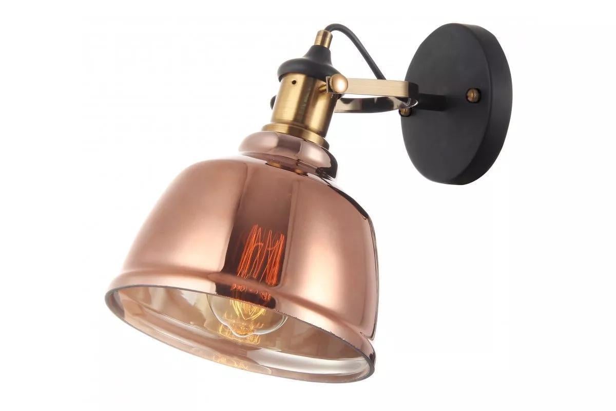 Светильник настенный GTV MUSCARI II 3619 одинарный AC220-240V 50/60Hz E27 IP20 Янтарный (00000036200)