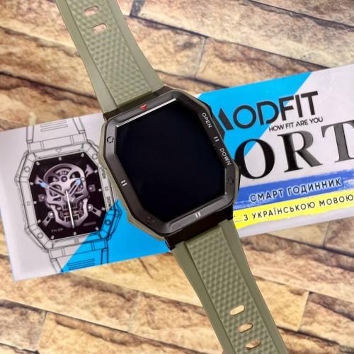 Смарт-часы MODFIT SHOCKWAVE Green (1077-0214) - фото 4