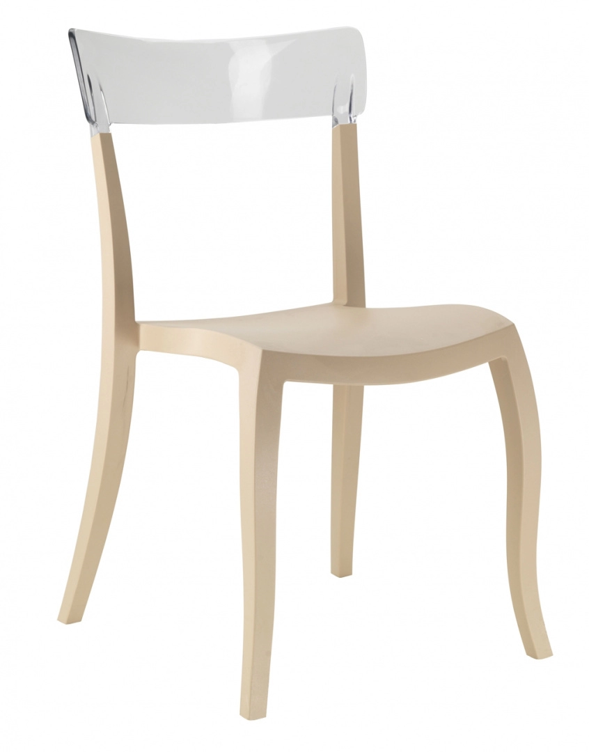 Стул Litolan Papatya Hera-S Beige Прозрачный (DR002083) Стул Litolan Papatya Hera-S Beige Прозрачный (DR002083)
