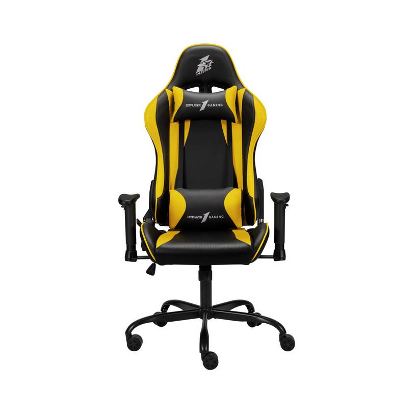 Крісло для геймерів 1stPlayer S01 Black/Yellow