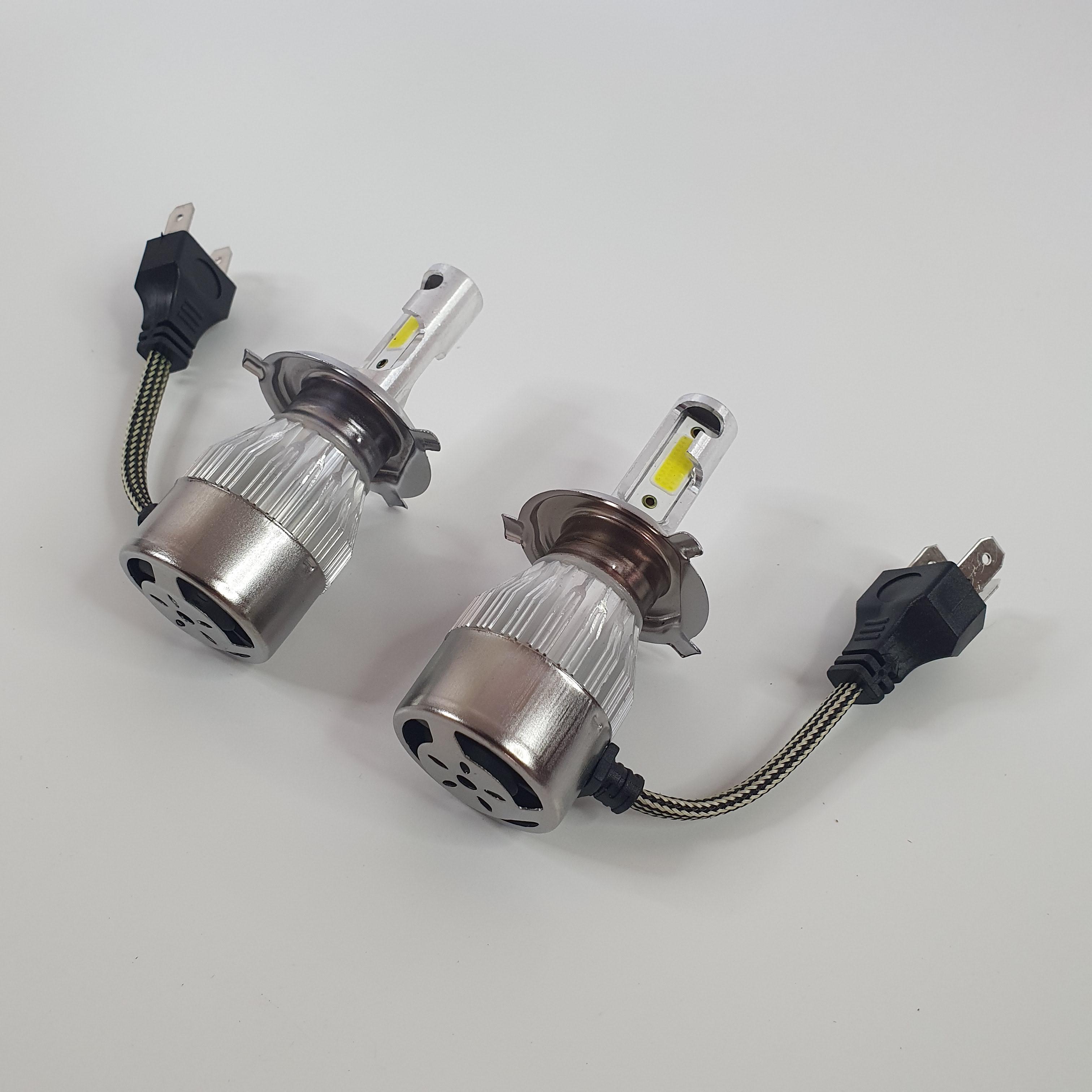 Лампы автомобильные IP65 C6-H4 Led 36W 8000 Lm 2 шт. (headlight -DL-137-Silver)