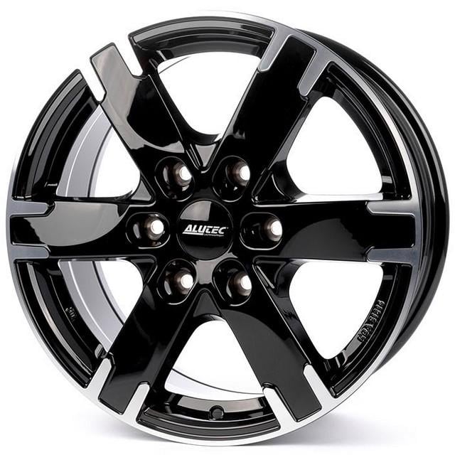 Диски литые Alutec Titan 7x16 6x114.3 ET45 DIA66.1 Diamond Black front polished (1001093083)