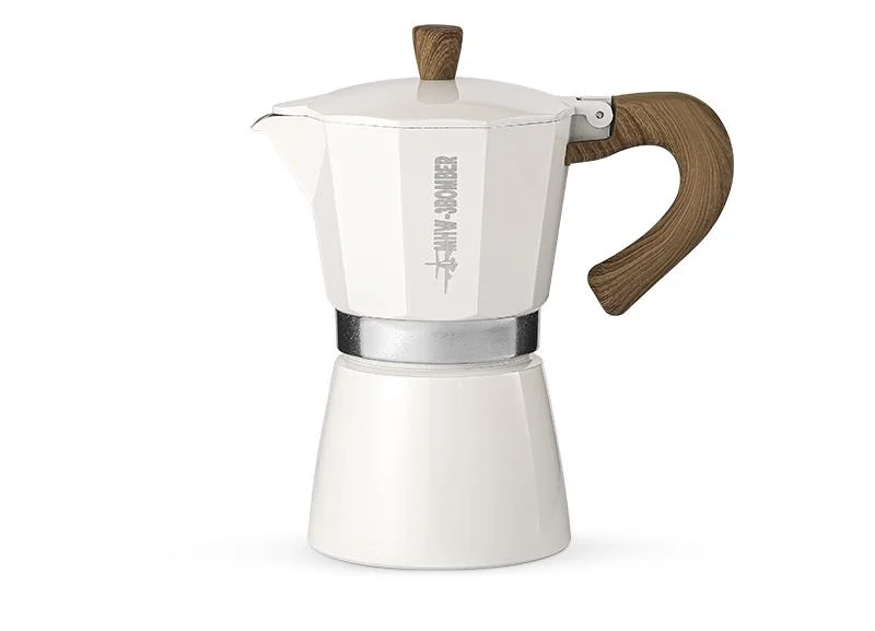 Кофеварка гейзерная MHW-3BOMBER Moka Pot 300 мл White (M5816W)