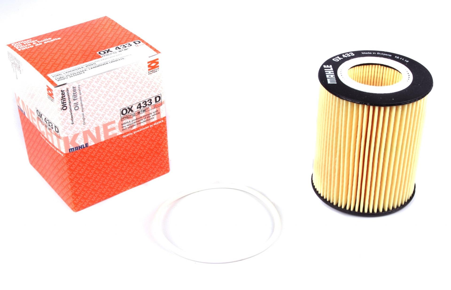 Фильтр масляный KNECHT для Volvo XC60/XC90/V70 3,0/3,2i 06- (OX 433D)