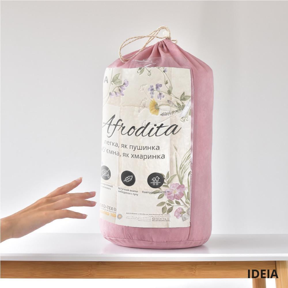 Ковдра зимова IDEIA Afrodita IDEIA антиалергенна штучний лебединий пух двоспальне 175х210 см - фото 5 Ковдра зимова IDEIA Afrodita IDEIA антиалергенна штучний лебединий пух двоспальне 175х210 см - фото 5