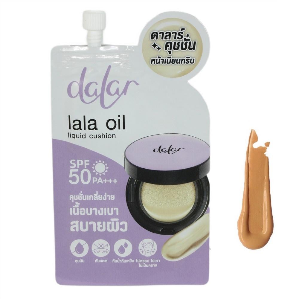 Тональний кушон з матовим ефектом Dalar SPF 50 PA 7 г Темний бежевий (8859178772866)