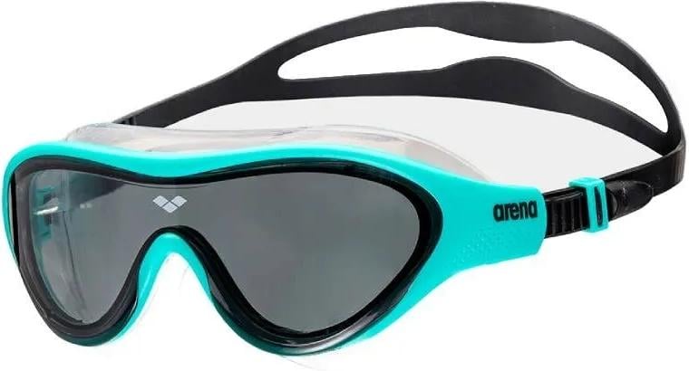 Очки для плавания детские Arena THE ONE MASK JR Бирюзово-черный (004309-203)