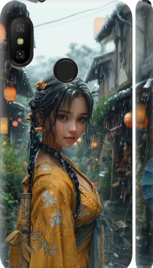 Чехол на Xiaomi Mi A2 Lite Anime-girl (6133m-1522-42517)