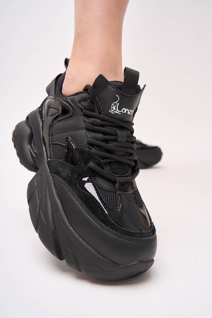 Кроссовки женские LONZA р. 40 Черный (179052)