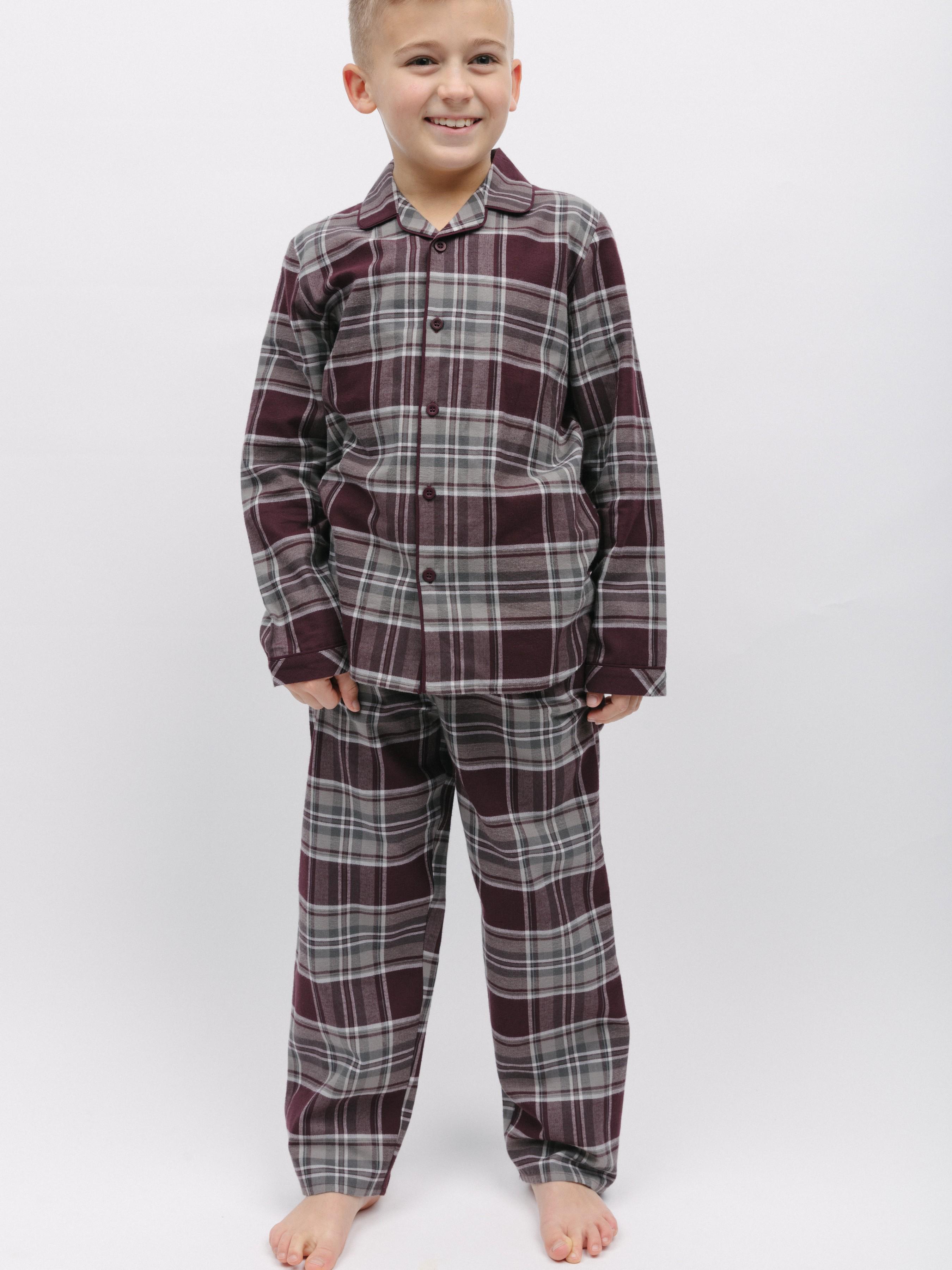 Пижама для мальчика CYBERJAMMIES Spencer 6905 6-7 лет 122 см в клетку Бордовый (5051877471191) Пижама для мальчика CYBERJAMMIES Spencer 6905 6-7 лет 122 см в клетку Бордовый (5051877471191)