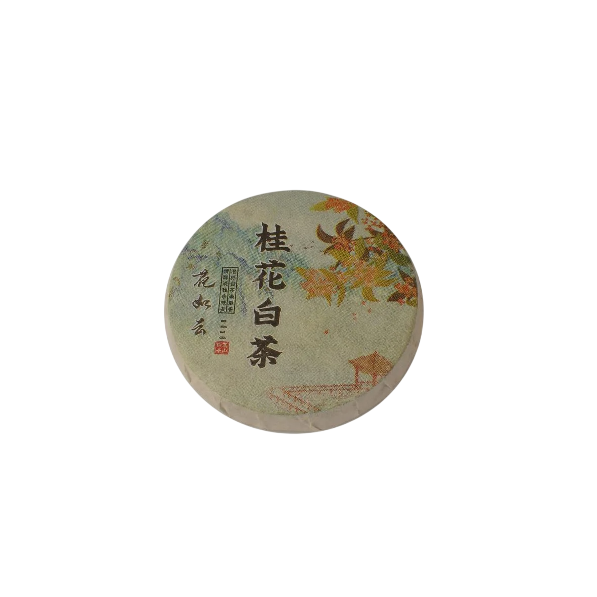 Чай Гуй Хуа Бай Ча Білий з квіточками османтуса 7 г