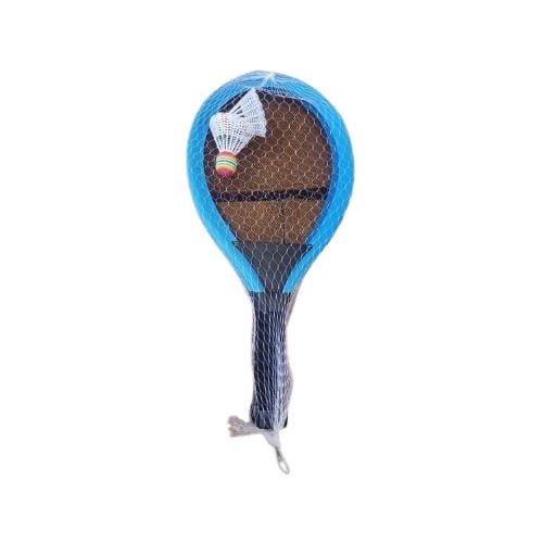 Набір для бадмінтону дитячий з підсвічуванням Блакитний (1208 S)