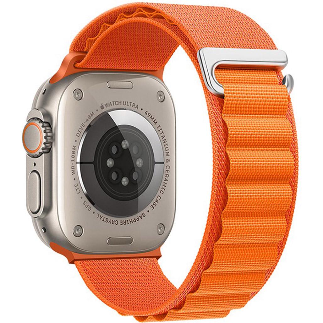 Ремінець Hoco WA20 Alpine Loop Nylon Strap для Apple Watch 38/40/41 мм Orange