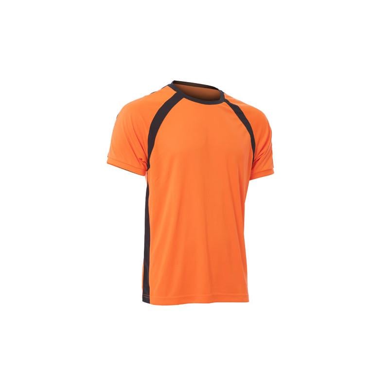 Футбольная форма JHK CALCIO KID 5/6 Оранжево-черный fluor (ORF/BK)