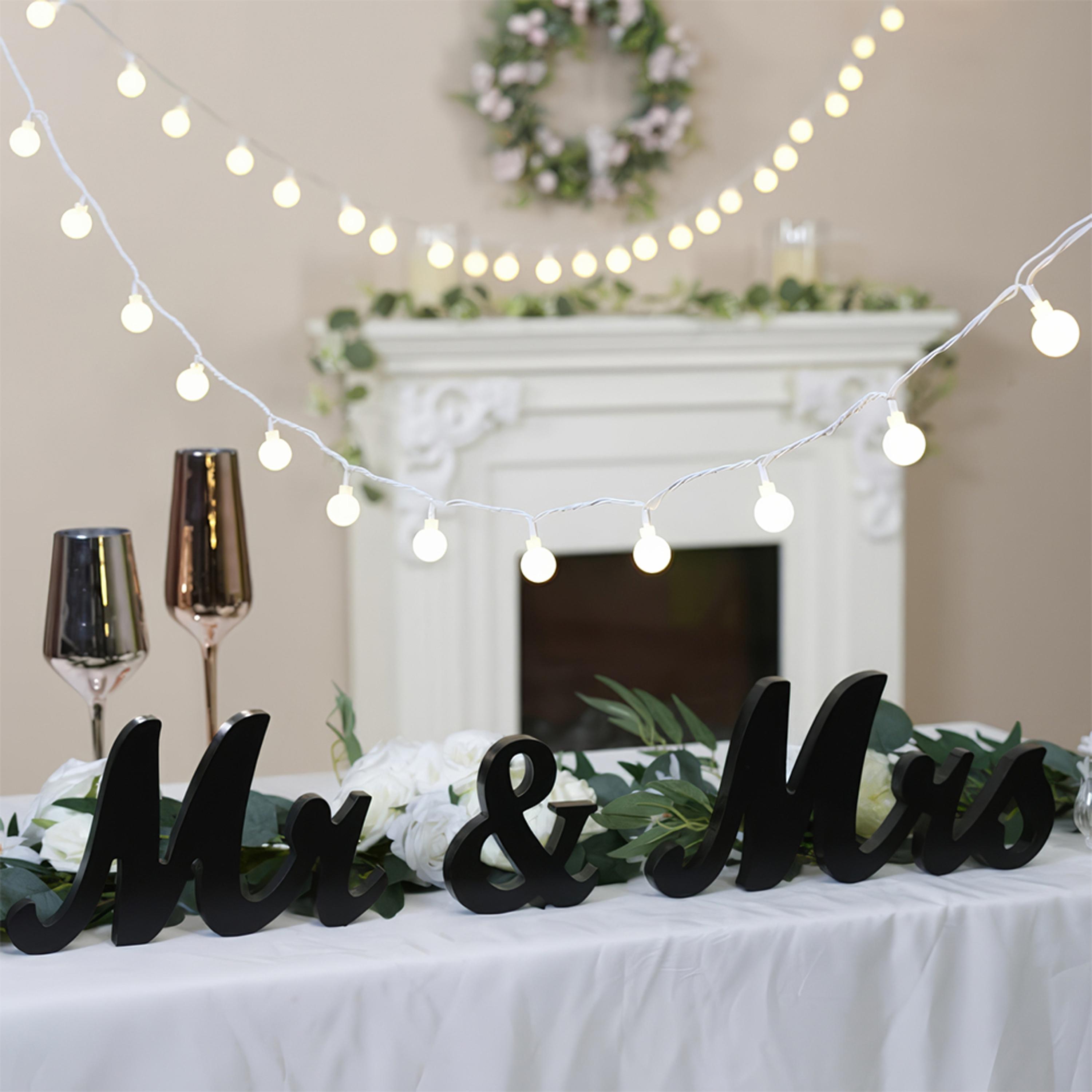 Світлодіодна гірлянда Кульки 10 м Теплий білий (WLS-QX-DC2148W10) - фото 3