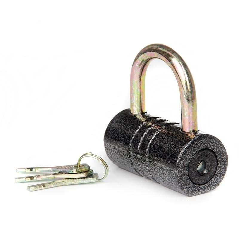 Замок навесной Aurora бочка 81x42x44 мм дисковый финский ключ (840049)