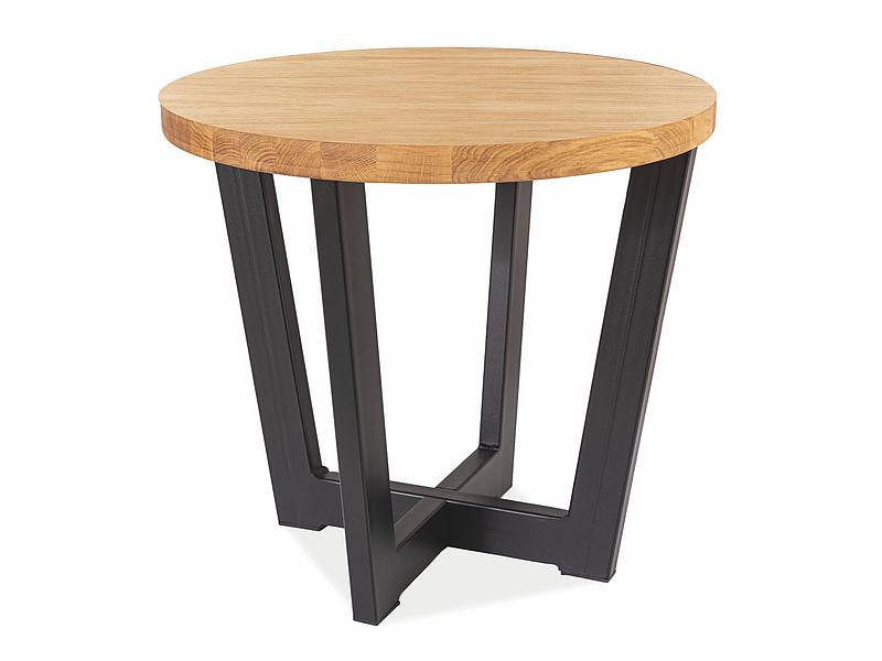 Журнальный столик Cono C D60 Laminat Дуб/Черный