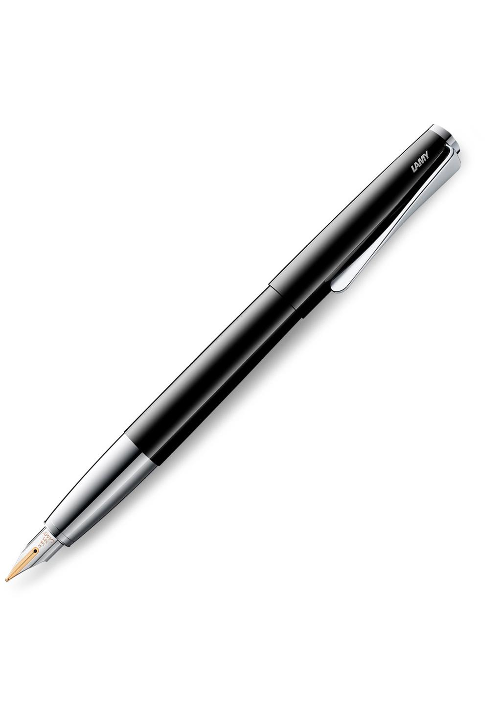 Ручка перьевая Lamy Studio лаковый перо EF Черный/Gold (4032675)