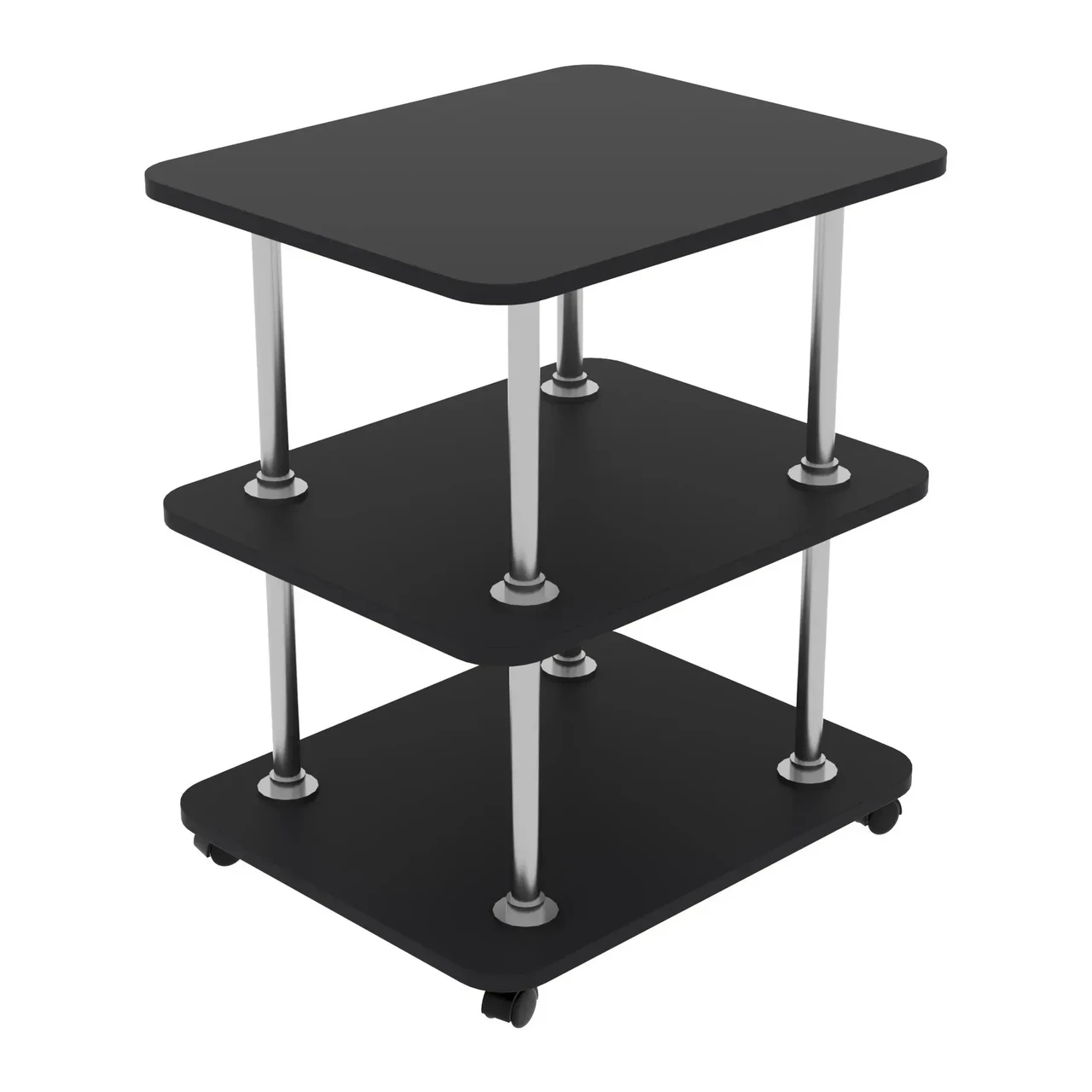 Тумба мобільна на коліщатках Kontinent ТМ-4 55х45х70 см Антрацит (84073417) - фото 1 Тумба мобільна на коліщатках Kontinent ТМ-4 55х45х70 см Антрацит (84073417) - фото 1