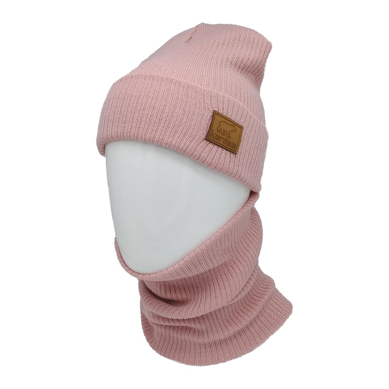 Вязаная шапка с Buff-снудом КАНТА MOD 2 унисекс размер 50-60 Пудра (OC-921) Вязаная шапка с Buff-снудом КАНТА MOD 2 унисекс размер 50-60 Пудра (OC-921)