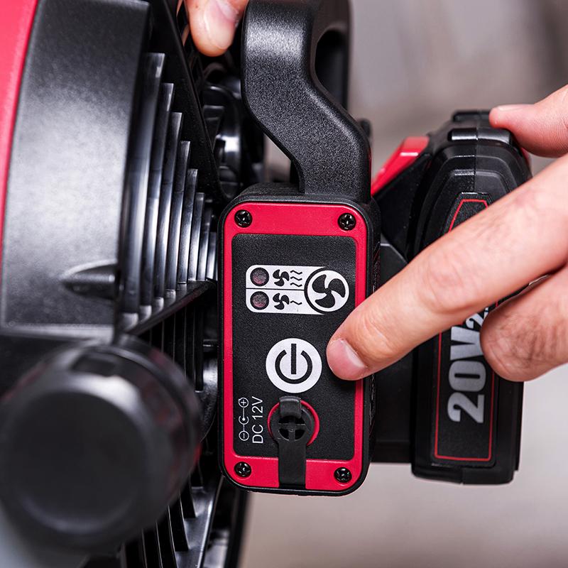 Вентилятор акумуляторний робочий Worcraft CJF-S20Li без акумулятора і зарядного 20В (13060) - фото 9 Вентилятор акумуляторний робочий Worcraft CJF-S20Li без акумулятора і зарядного 20В (13060) - фото 9