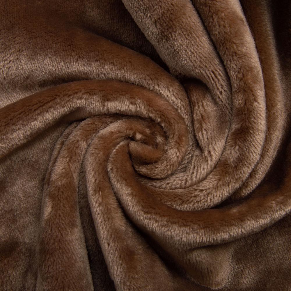 Полотно махровое Велсофт 1253 Темно-бежевый (25686)