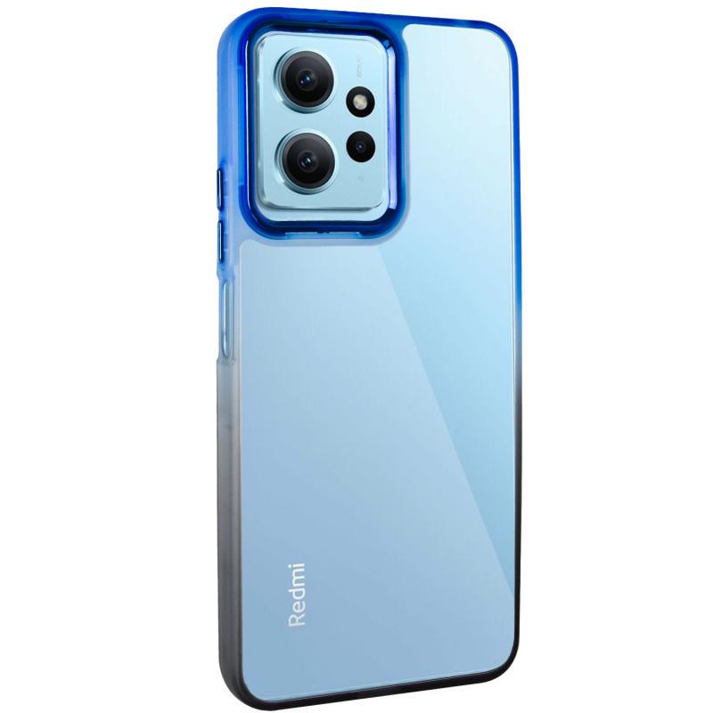 Протиударний Чохол TPU+PC Fresh sip series для Xiaomi Redmi Note 12 4G Чорний/Синій