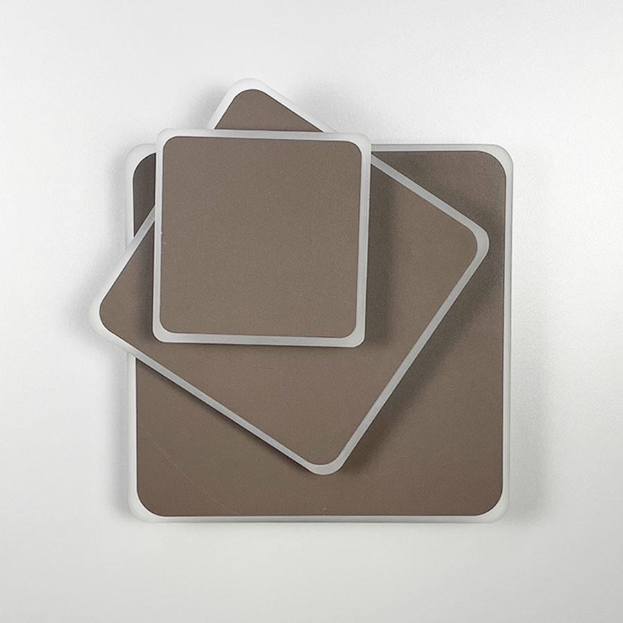 Светильник-трансформер квадратный LED 26х26 см Коричневый (8663/3F CF W)