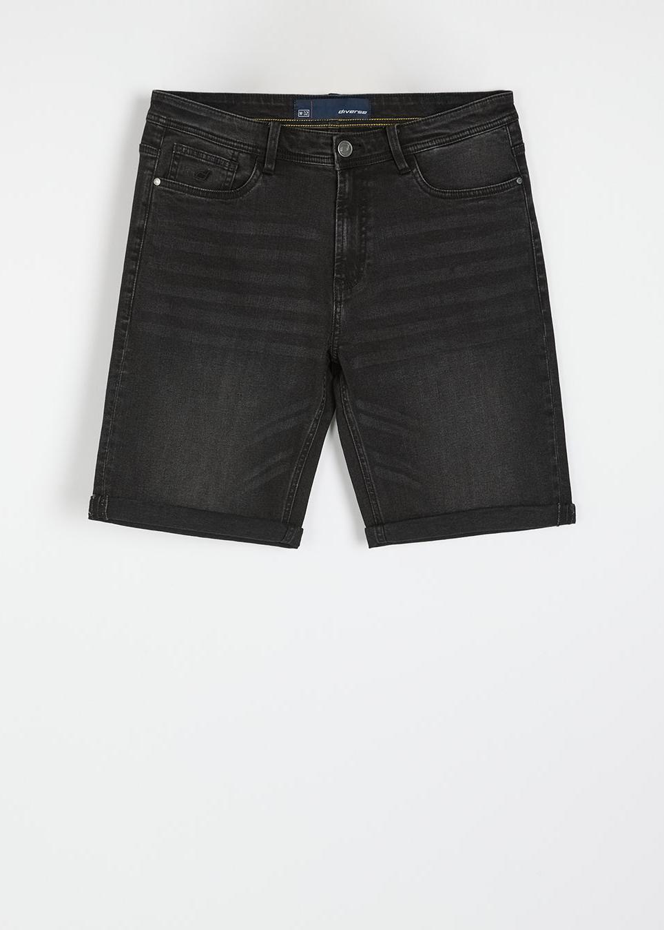 Шорти чоловічі джинсові Diverse SHELDON SH 252 р. 32 Чорний (5905384107244) - фото 6