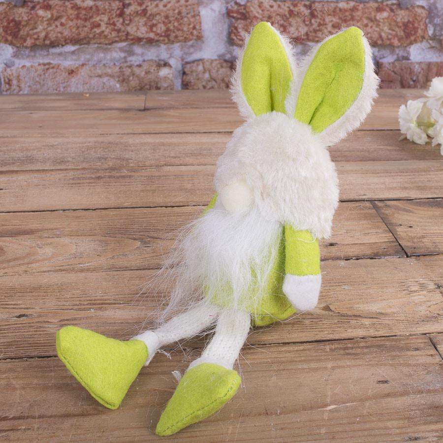 Статуетка Гном-зайчик Салатовий (4909-2)