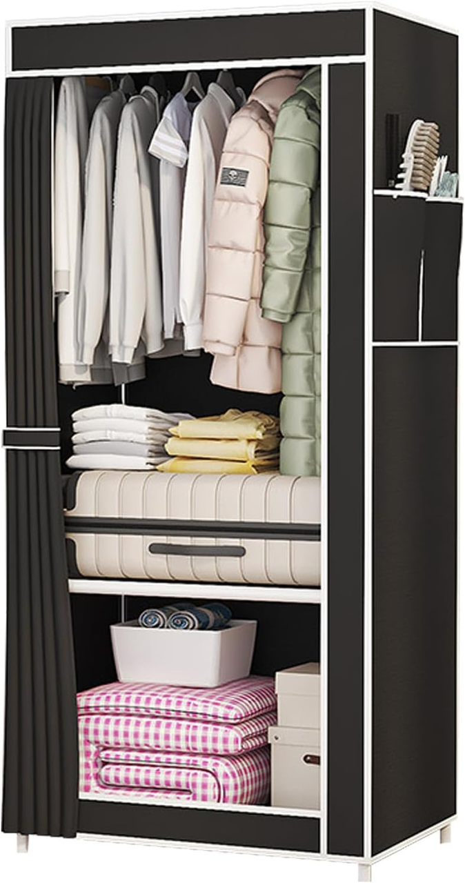 Шкаф-органайзер тканевый складной Storage Wardrobe 146х56х44 см (AND XL-1616)
