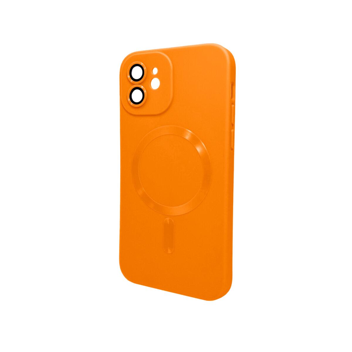 Протиударний чохол для Apple iPhone 12 Cosmic Frame MagSafe Color / Orange
