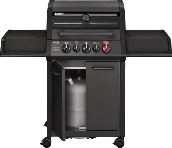 Гриль Monroe PRO 3 SIK Turbo Shadow и газовый баллон HPCR с отсекателем 24,5 л (838133NP24) Гриль Monroe PRO 3 SIK Turbo Shadow и газовый баллон HPCR с отсекателем 24,5 л (838133NP24)