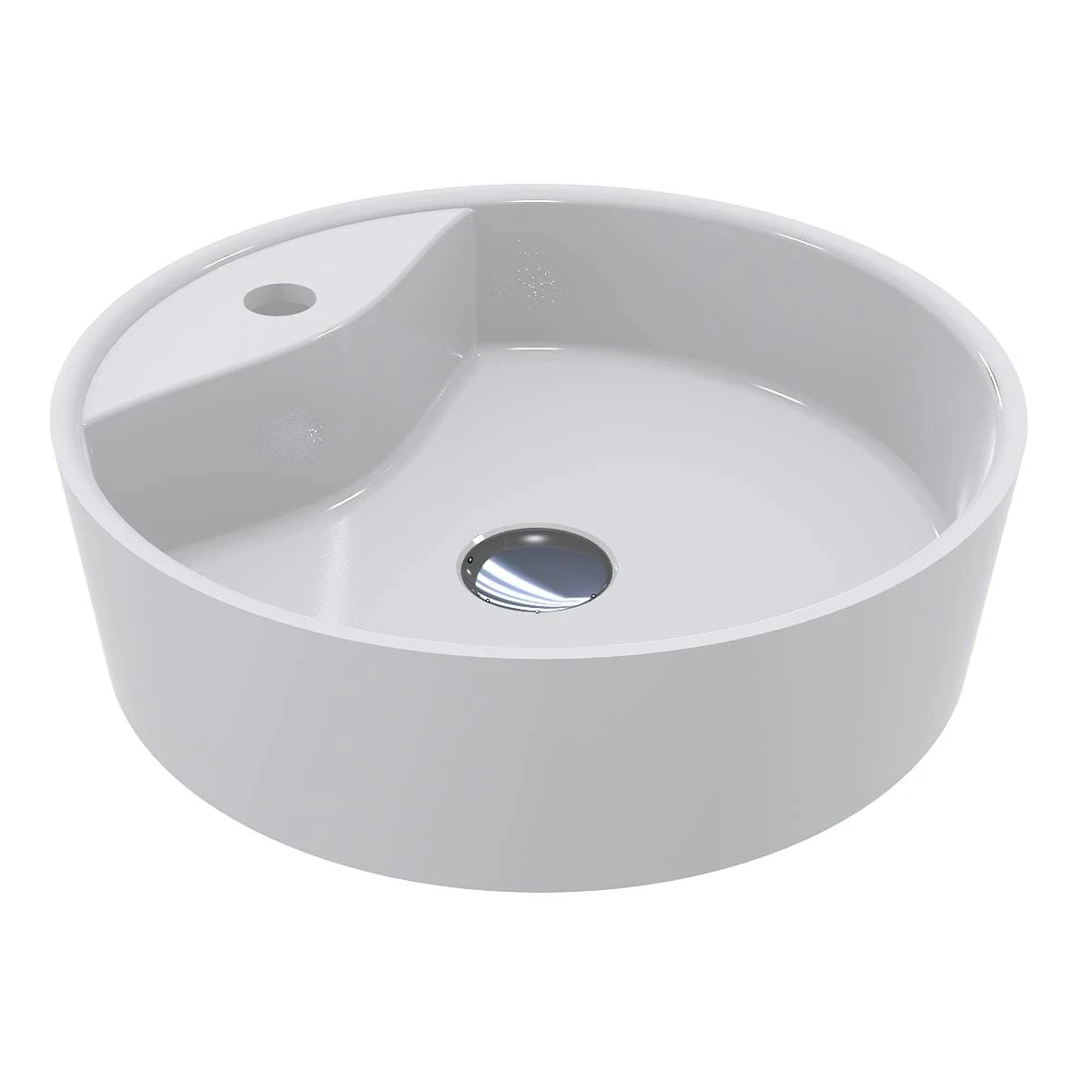 Умывальник накладной Miraggio Country круглый 420x420 мм Белый (MG-0002282)