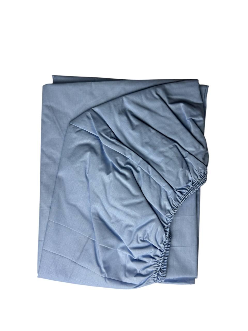 Простынь на резинке Нежная голубизна бязь 80x200 см (G-10-012A/x80) - фото 2 Простынь на резинке Нежная голубизна бязь 80x200 см (G-10-012A/x80) - фото 2