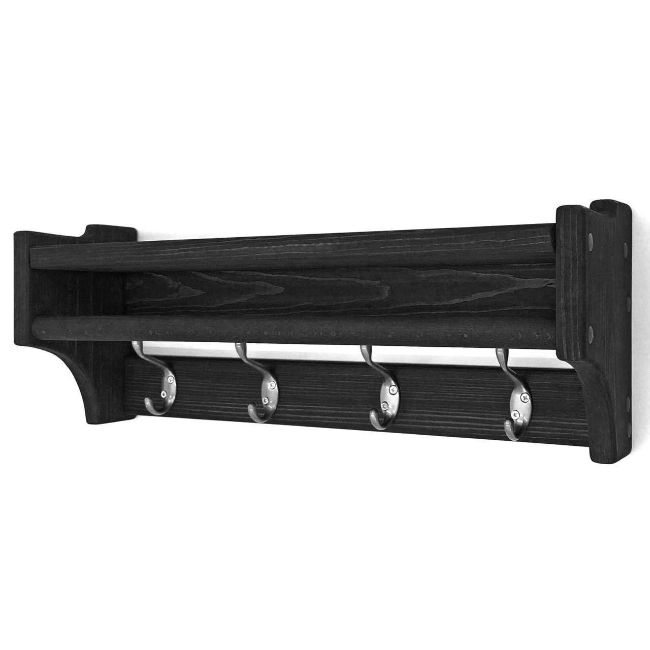 Вешалка для одежды из дерева Гамильтон 4 Венге (ВДО-401012) Вешалка для одежды из дерева Гамильтон 4 Венге (ВДО-401012)