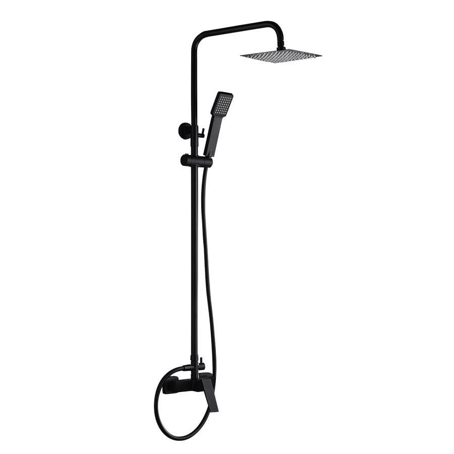Душевая система Imex Art с регулировкой высоты латунь Черный матовый (BDAR025/NG)