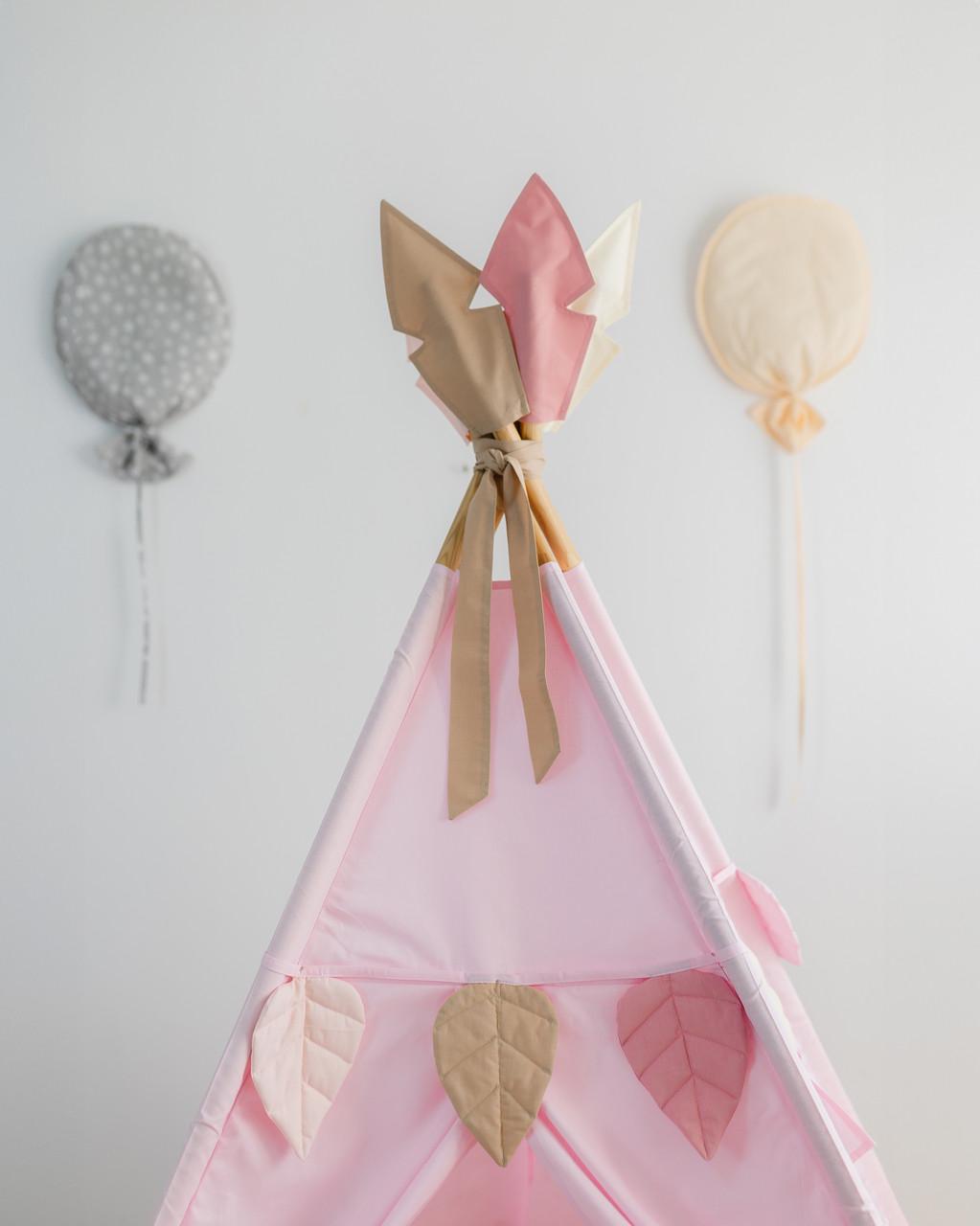 Вігвам для дітей Пухнасті друзі з об'ємним килимком 150 см - фото 6 Вігвам для дітей Пухнасті друзі з об'ємним килимком 150 см - фото 6