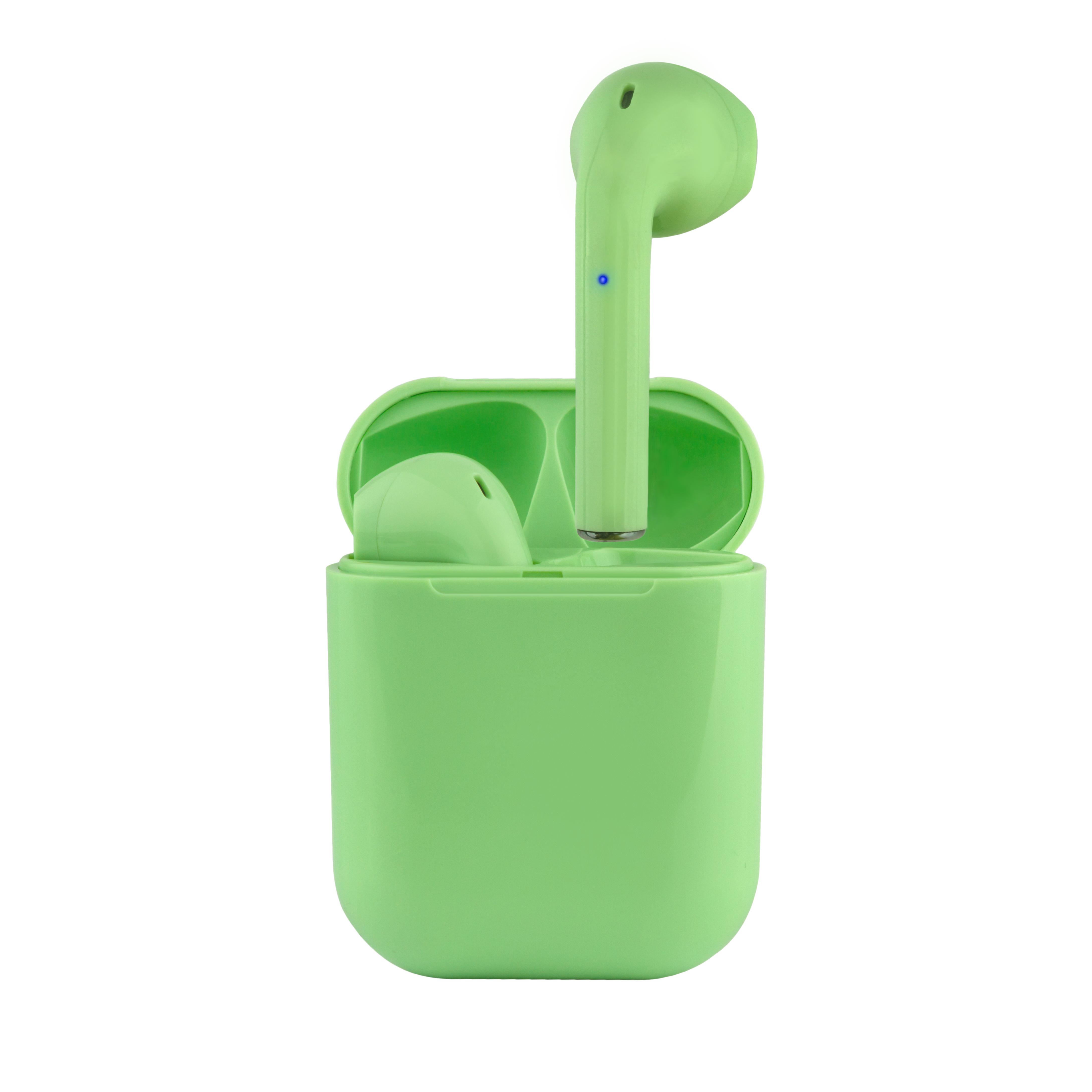 Наушники беспроводные tws AURA i12 Green