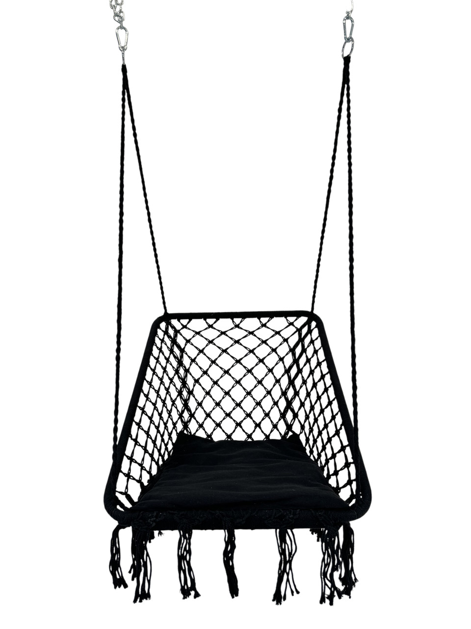 Кресло-качели садовые WCG с подушкой Черный (QNSW03BL) - фото 5 Кресло-качели садовые WCG с подушкой Черный (QNSW03BL) - фото 5