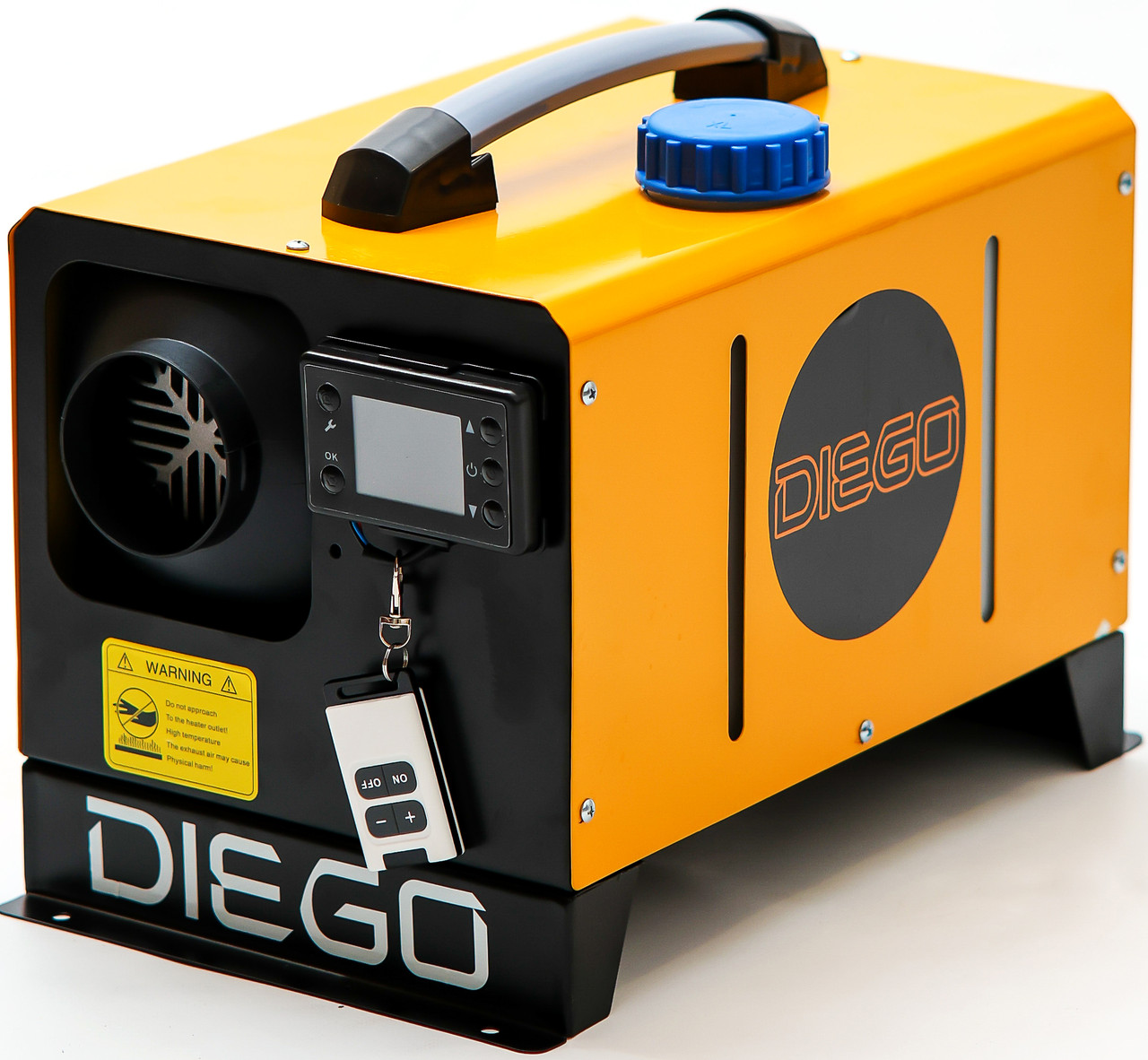 Автономный обогреватель дизельный DIEGO 8 кВт 12/24/220 В с пультом и таймером (30297587)